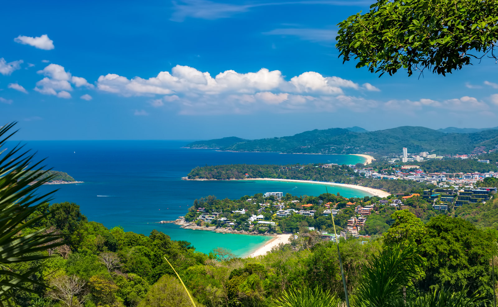 Phuket view without haze